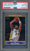 2006 Kobe Bryant PSA 10 Topps Chrome #129