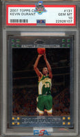 2007 Topps Chrome Kevin Durant #131 PSA 10 22926107