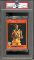 2007 Topps Rookies Cello Pack Kevin Durant Orange PSA 10 63627321