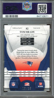 2008 Tom Brady PSA 10 Leaf Certified Materials Mirror Gold Mats #82 3/25