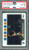 2008 Kevin Durant PSA 10 Topps Chrome #156