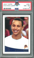 2009 Stephen Curry PSA 8 Topps #321