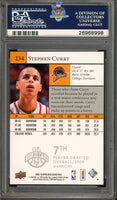 2009 Stephen Curry PSA 10 U.D. #234