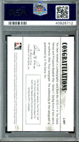 2011 ITG Heroes and Pros Mike Trout Lumbergraphs #L-MT Auto PSA 10 40926712