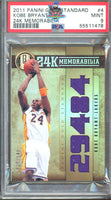 2011 Panini Gold Standard Kobe Bryant 24K Memorabilia #4 PSA 9 55511478