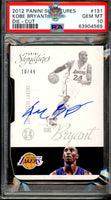 2012 Panini Signatures Kobe Bryant Die-Cut #131 PSA 10 63904569