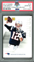 2013 Tom Brady PSA 10 National Convention Set #15