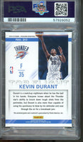 2014 Kevin Durant PSA 10 Excalibur Game Worn Mat #20