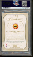 2014 Panini Flawless Hakeem Olajuwon Path Auto Gold #PA-HA PSA 10 44242107