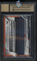 2016 Alex Bregman BGS 9.5 10 Bowman Chrome Pros Auto Orange Refractor #CPAAB /25