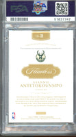 2016 Giannis Antetokounmpo PSA 10 Flawless Double Diamond Auto #39 /10