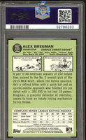 2016 Alex Bregman PSA 8 Topps Heritage Minor Leage Real One Auto #ROAABR