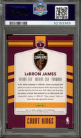 2017 LeBron James PSA 10 Donruss Optic Court Kings #5