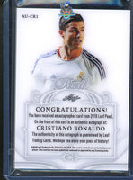 2018 Leaf Pearl Cristiano Ronaldo Auto #AU-CR1 1 of 7 Ungraded