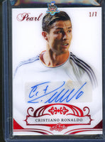 2018 Leaf Pearl Cristiano Ronaldo Auto #AU-CR1 1 of 7 Ungraded