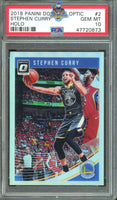 2018 Panini Donruss Optic Stephen Curry Holo #2 PSA 10 47720673