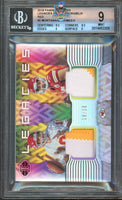 2018 Panini Illusions Joe Montana Patrick Mahomes Legacies Dual Memorabilia Red #LD-5 10 of 10 BGS 9 0014853306