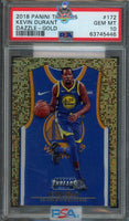 2018 Kevin Durant PSA 10 Threads Dazzle Gold #172