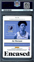 2019 Ja Morant PSA 10 Encased Rookie On Card Auto #122 /49