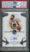 2019 Panini Flawless Stephen Curry Flawless Auto FASCY 14 of 25 PSA 8 Auto 10 66025636