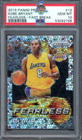 2019 Kobe Bryant PSA 10 Select Fearless Fast Break #12