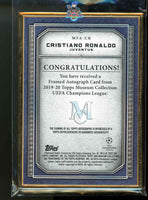 2019 Topps Museum Cristiano Ronaldo Gold Auto #MFA-CR 22 of 25 Ungraded