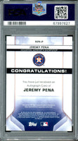 2020 Jeremy Pena PSA 10 Bowman Sterling Wave Refractor Auto #BSPAJP /125