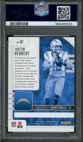 2020 Panini Absolute Justin Herbert #167 PSA 10