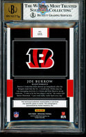 2020 Panini Impeccable Joe Burrow Elegance Rookie #101 Helmet and Football 2 of 5 BGS 8 Auto 10 0014702563