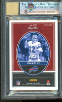2020 Panini One Jim Kelly Once Upon a Time Gold Vinyl Auto 1 of 1 BGS 9 Auto 9 0014709559