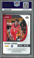 2020 Panini Prizm DP Anthony Edwards Pink Ice PAAE PSA 10 Auto 9 64948391