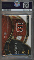 2020 Panini Select Joe Burrow Rookie Sig Sw Prizm Black #JRS-JBU 1 of 1 PSA 9 63909612