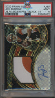 2020 Panini Select Joe Burrow Rookie Sig Sw Prizm Black #JRS-JBU 1 of 1 PSA 9 63909612