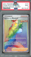 2021 Pokemon SWSH FARS Style Mustard Battle Styles #162 PSA 10 65175094